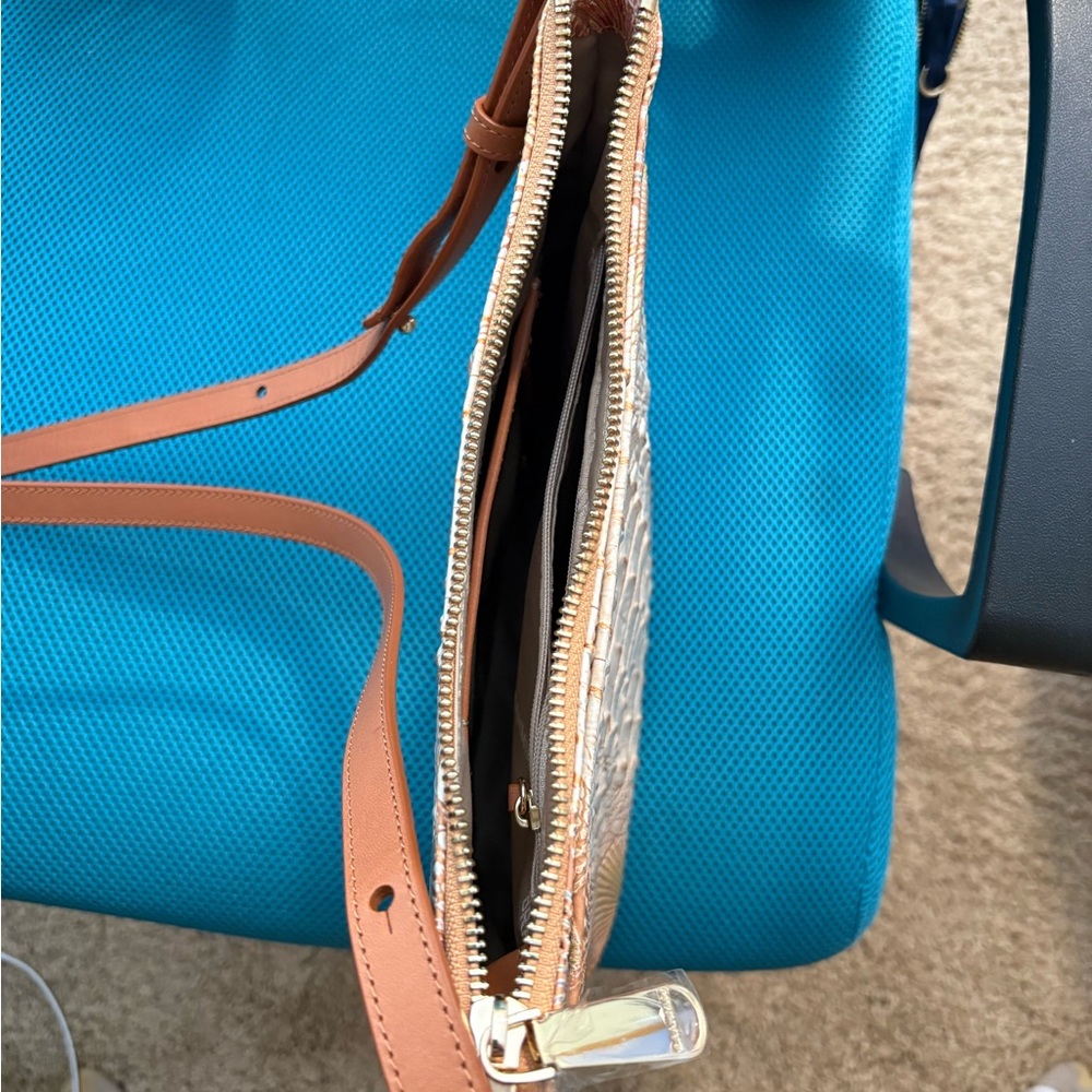 Brahmin Multicolor Embossed Shoulder Bag - Picture 6 of 10